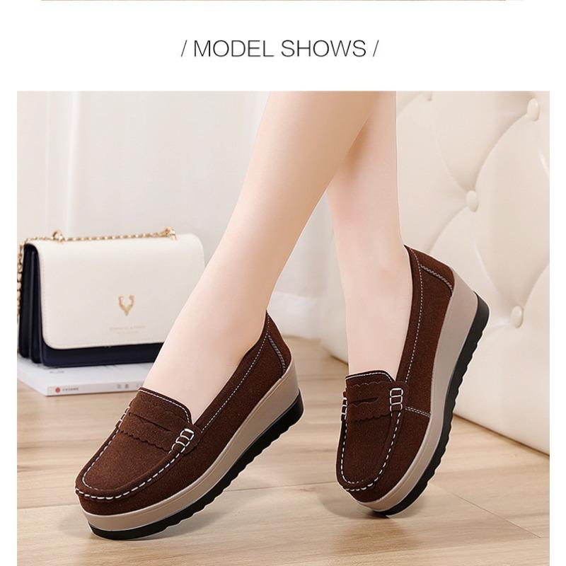Plus-size New Thick-soled Casual Shoes, Sponge Shoes for Women