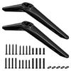 Adjustable Television Base Support Legs For 28 65 Inch Screens Includes Complete Mounting Hardware ABS Construction Supports 80 Lbs