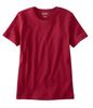 Short Crew US Fit Size Dark 0XP9968002 L.L.Bean Women's L.L.Bean Tee, Sleeve, Neck, Regular, S, Cranberry, Red,