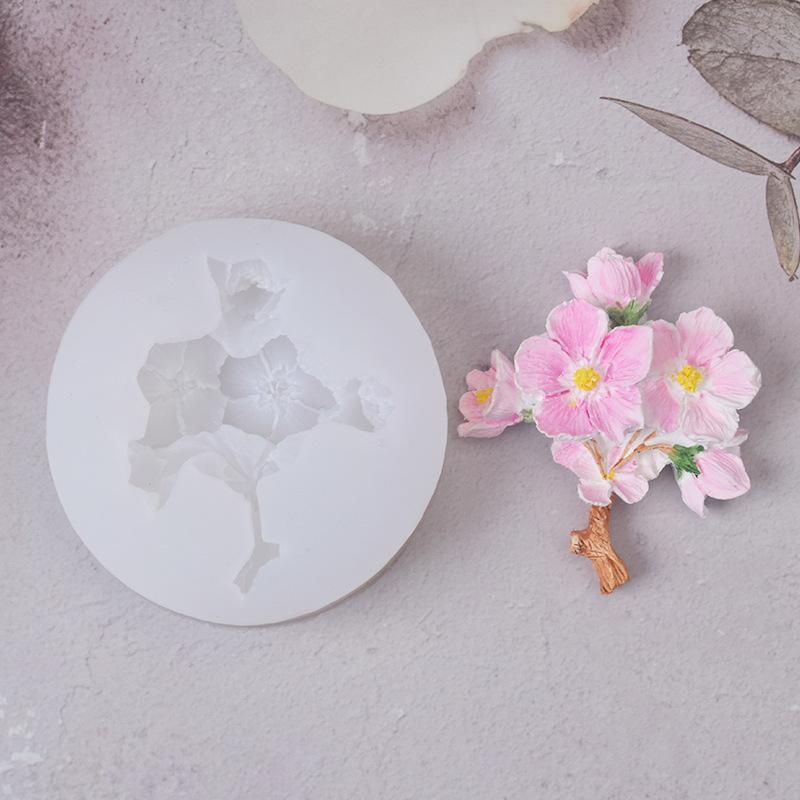 Osmanthus Flower Scented Candle Silicone Mold Perfect For Car Fresheners & Resin Crafts