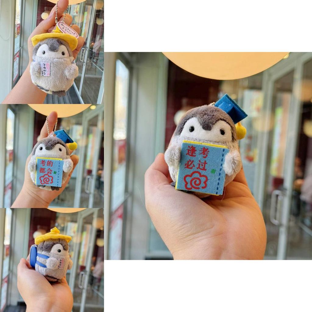 Energy Penguin Plush Doll With Keychain And Notebook Decoration For Gift Or Collection