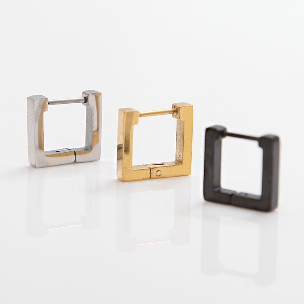 [1+1] Fashion Piercing Surgical Crew Ring 3 types, choose 1, one side for sale