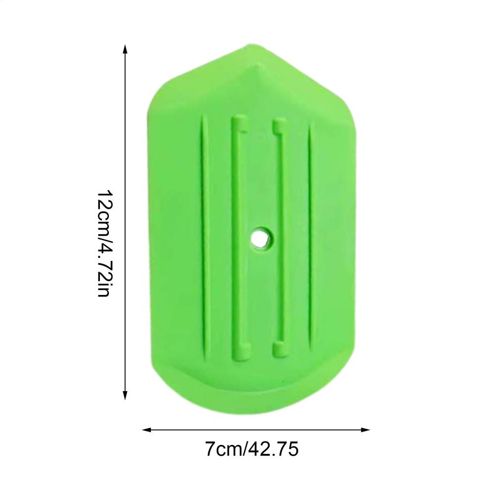 

1 шт. Инструмент-скребок для оклейки автомобиля, тонировки окон, стайлинга автомобиля, пленки из углеродного волокна, виниловой оклейки, ракель, защита от царапин, дропшиппинг зелёный