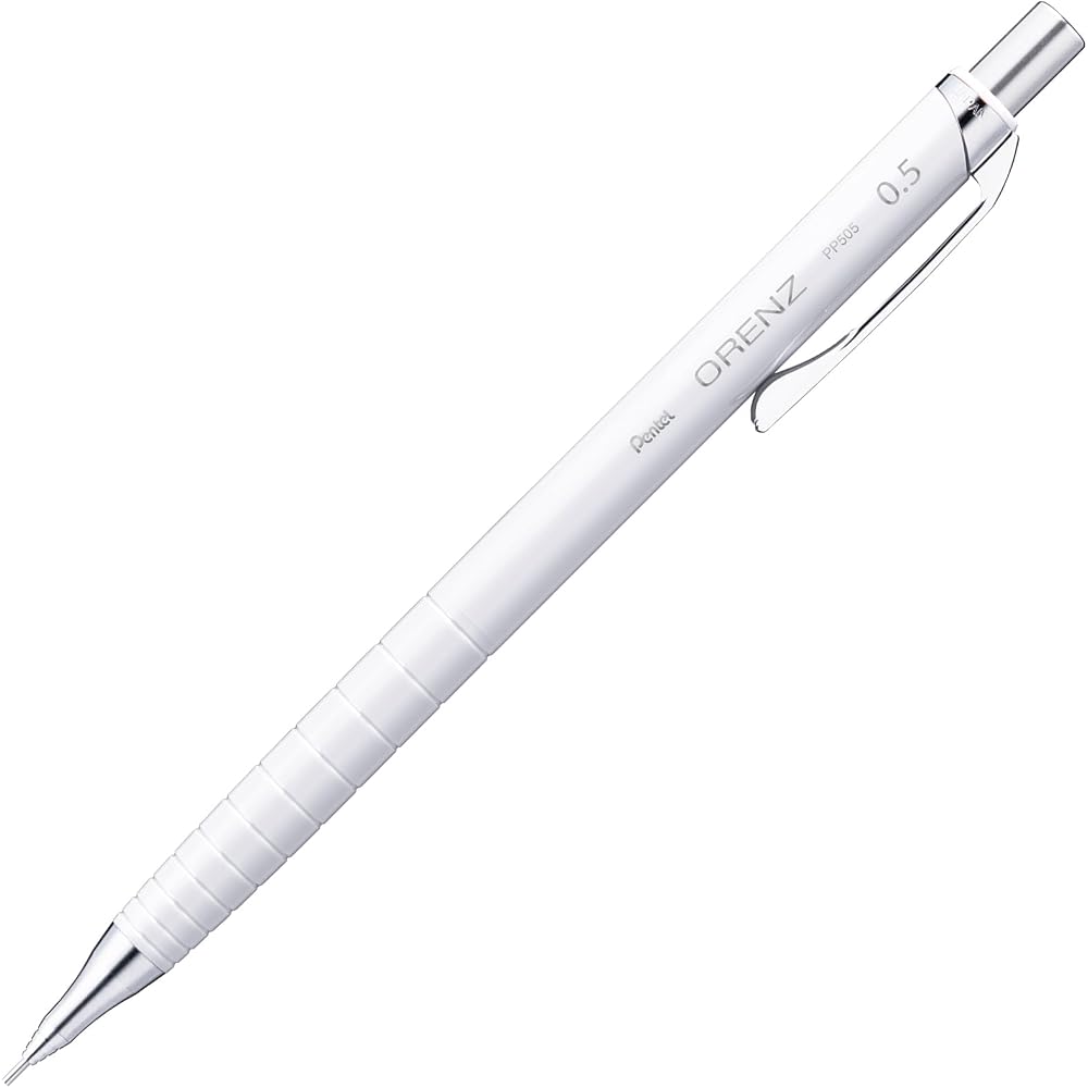 Pentel Mechanical Pencil Orenz 0.5mm White Shaft XPP505-RW