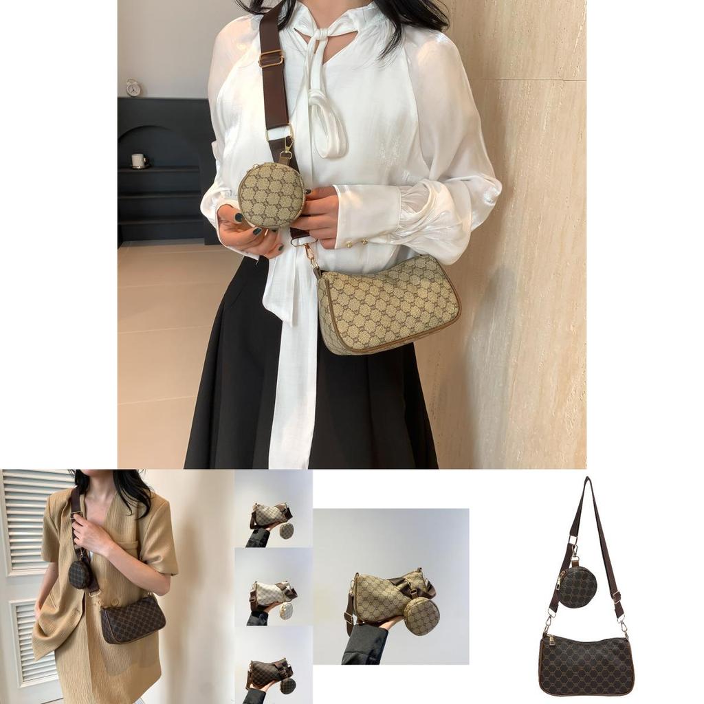Stylish Street Trend Pu Crossbody Bag For Women Chic Plaid Pattern Small Square Bag