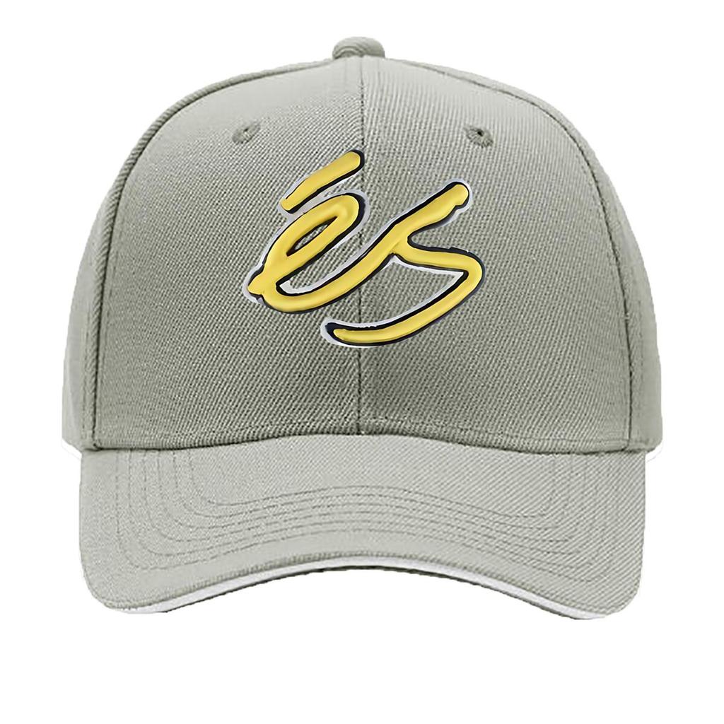 Metallic Golden Art Font Decal Hip Hop Hat Fashion Outdoor Sports Sandwich Baseball Cap