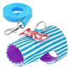 1PCS Small Animal Tank Top Strap Blue Pink Dog Cat Hamster Pet Clothes Small Animal Squirrel Traction Rope