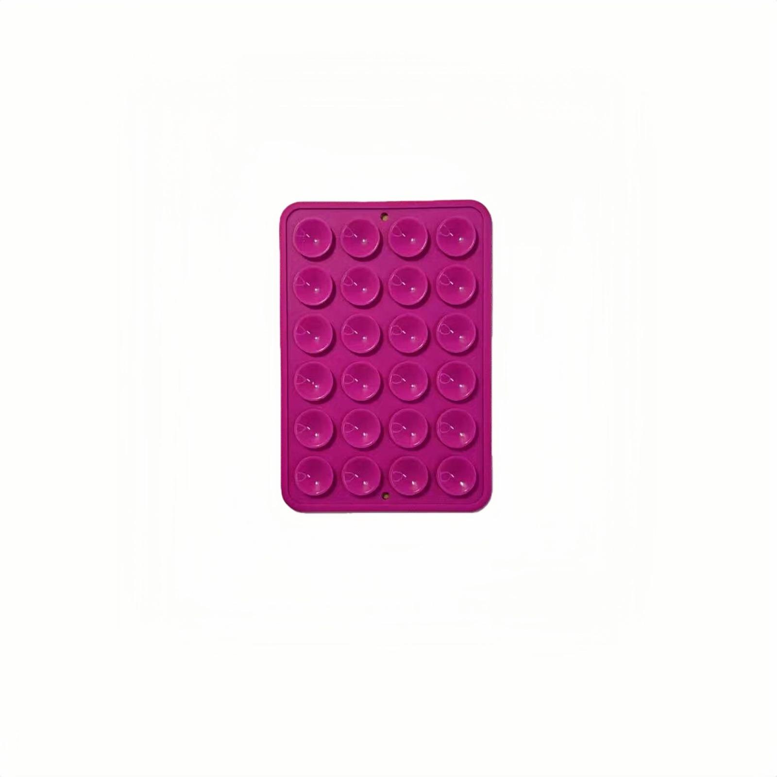 

Силікон для мобільного телефону 24 квадратні присоски Тримач для мобільного телефону Багатофункціональна одностороння мм клейка присоска One Size