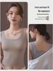 Square Neck Ribbed Tank Top for Women – Plus Size, Curvy, Racerback, Slimming Layer