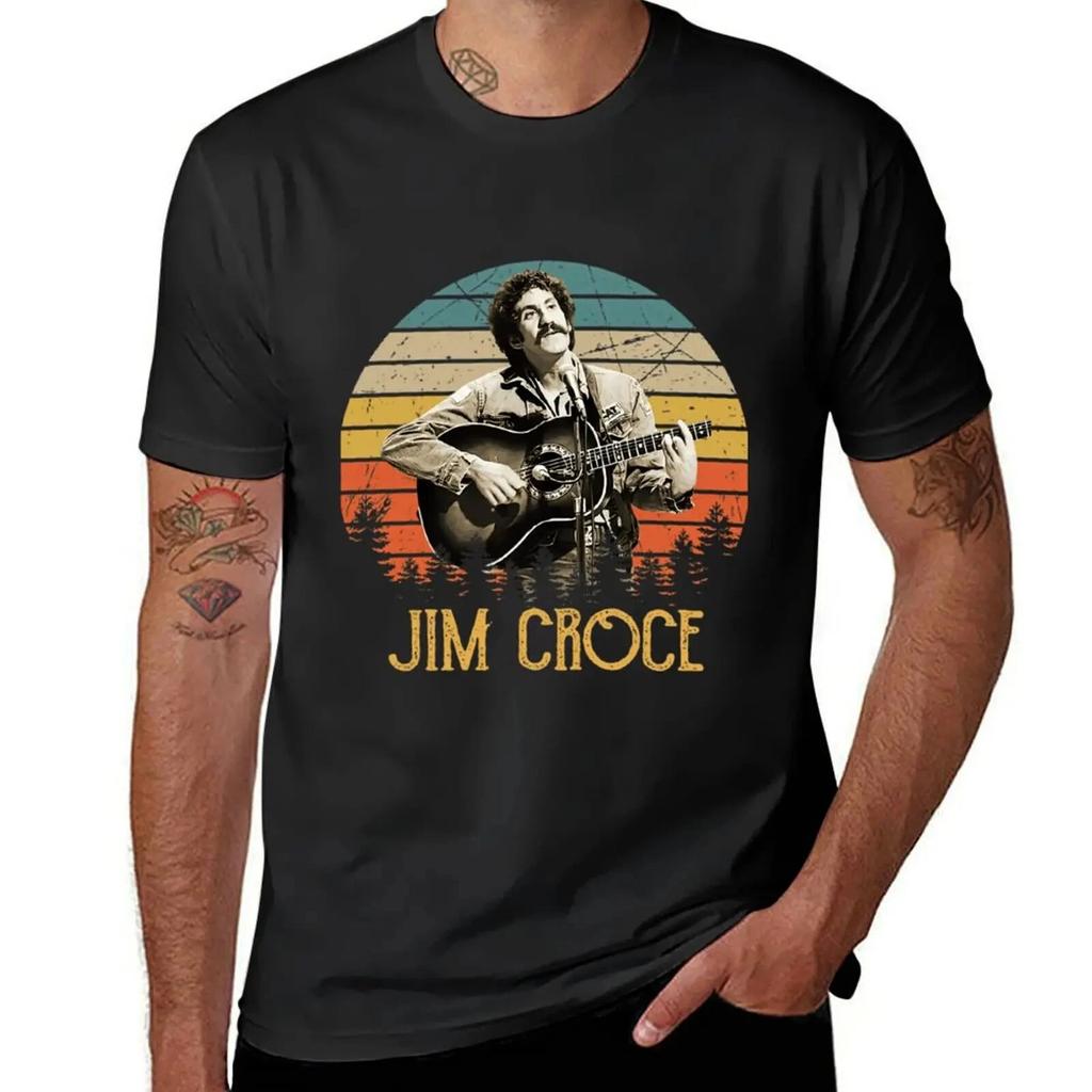 Men's and Women's T-shirts New Jim Croce Rock Music Gift For Fans Unisex S-5XL Shirt