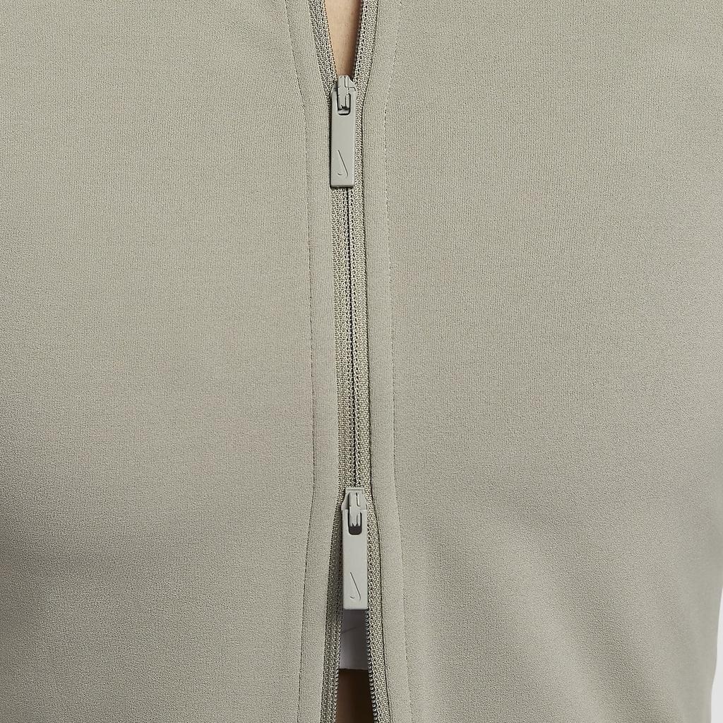 Nike Zenvy Air Series Dri-FIT Schnelltrocknend Durchgehender Reißverschluss Langarm Kapuzenpullover Damen Hoodies Hellarmeegrün FV7424320