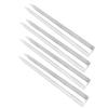 4 Pcs U Shaped Stakes Heavy Duty Stainless Steel Ground Pegs U Shape Rose Arch Ground Anchors for We