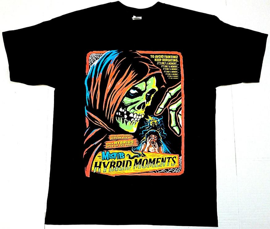 MISFITS Hybrid Moments T-Shirt Fiend Skull Danzig Horror Punk Tee Vintage Unisex S
