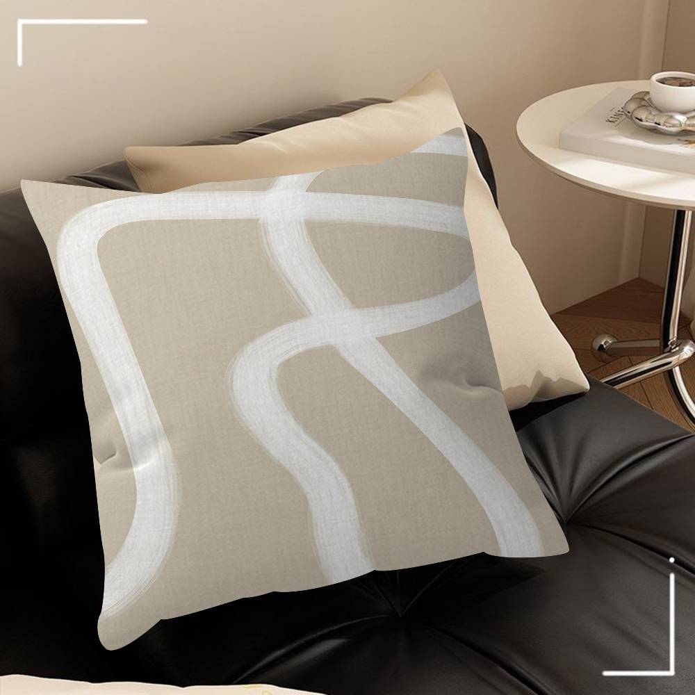 Abstract Boho Geometric Line Pillow Anime Pillow Sofa Bed Head Pillow Cover Cushion Cover Fashion