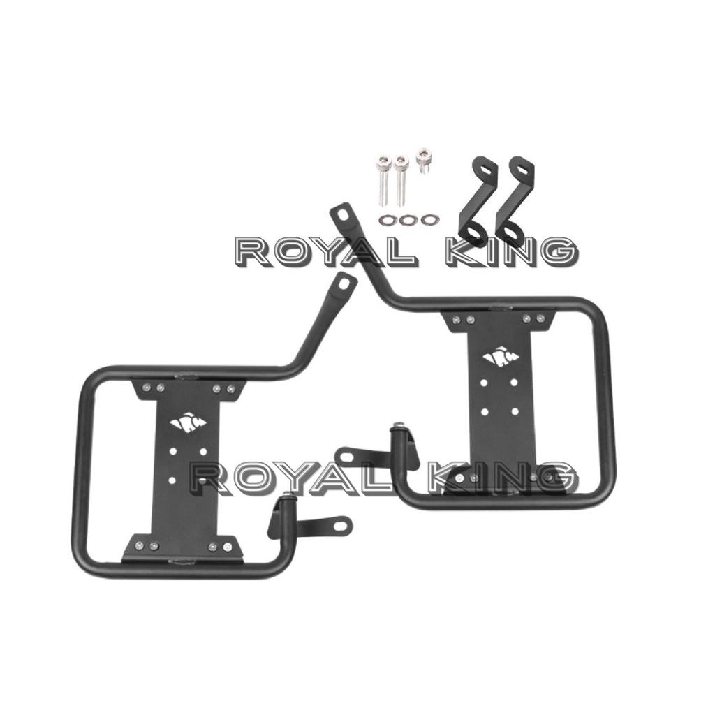 Red "JERRY CAN WITH SADDLE STAY" Fit for Royal Enfield Meteor 350