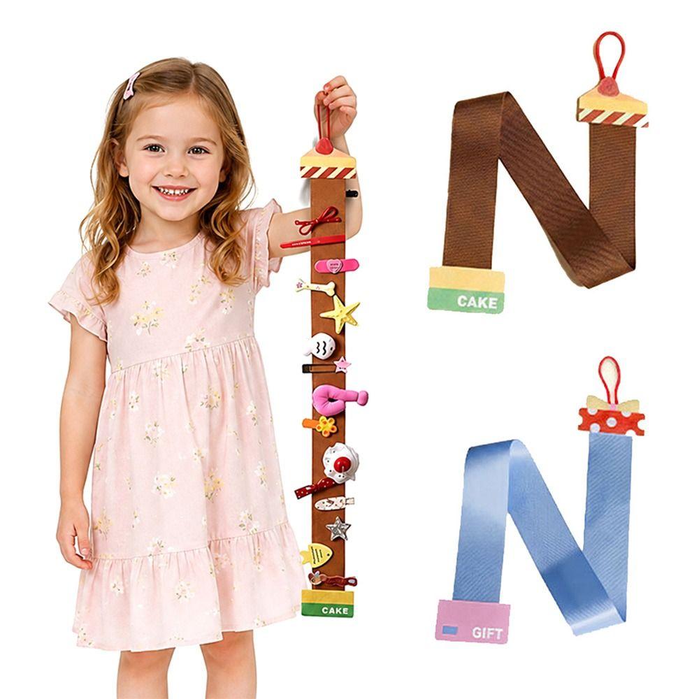 Cartoon Hair Clips Holder Wall Mounted Barrette Organizer New Hanging Clip Holder Kids Accessories