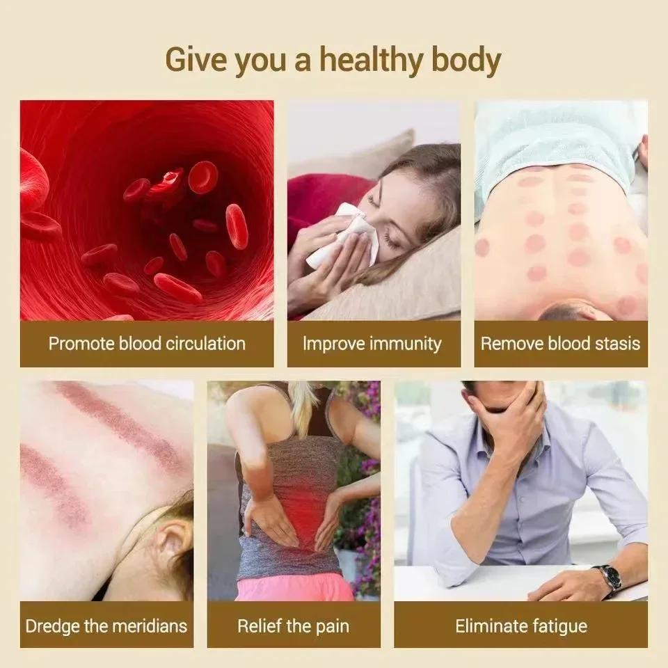 6/9 Viteze Presiune Negativă Ventuză cu Vacuum pentru Supt Corp Arde Grăsimea Corporală Masaj Guasha Acasă Reîncărcabil Electric Încălzire Masaj cu Ventuze