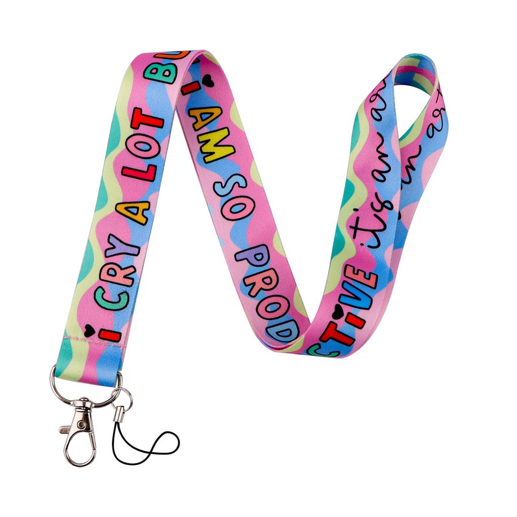 Držáky na ID odznaky na klíče s leopardím potiskem Popruhy na krk pro zvířecí telefony s příslušenstvím pro telefony na klíče