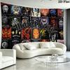Motörhead Wall Tapestry Aesthetic Wall Hanging Printed Fabric Blanket Decorative Tapestries for Bedroom Living Room Home Decor