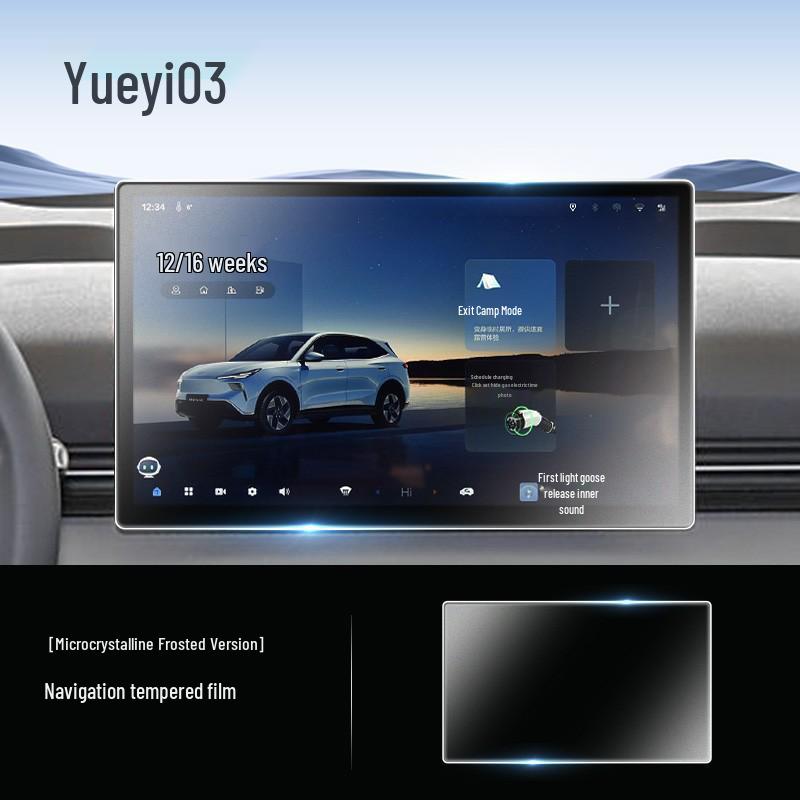 Besturn Yueyi 03 Nano-Displayschutz für Auto-Navigationsdisplay