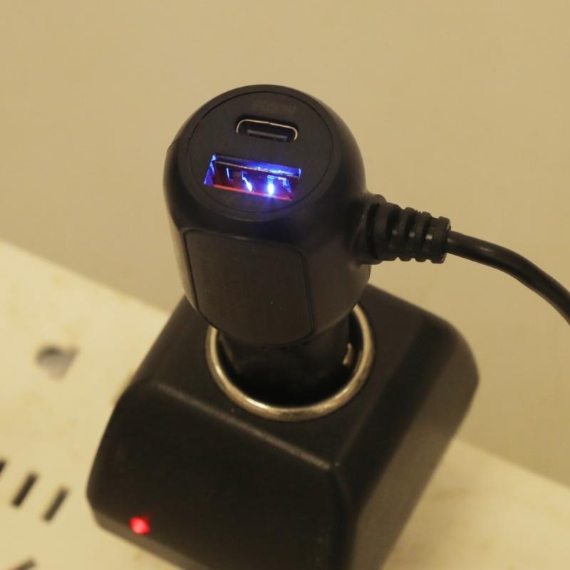 20W USB C Vehicle Chargers 18W .0 Port Small Current Allocation Vehicle Adapter for Car Electronics Charging Use