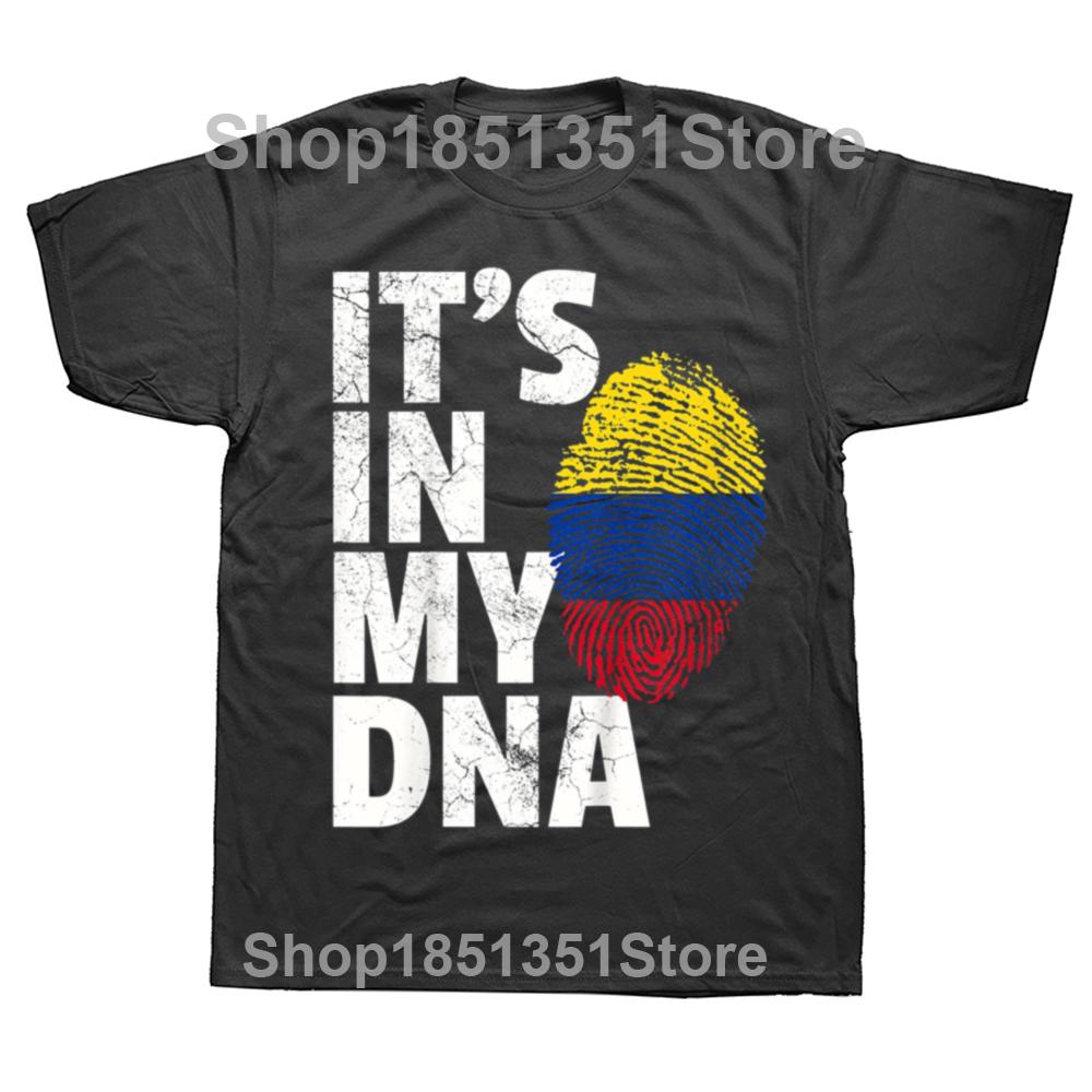 Its Colombia Not Columbia Colombian Camiseta Mujer Colombian Tshirt Hip Hop Cotton Men Tops Tees Fashionable Family T Shirt