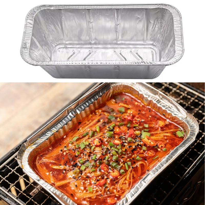 Pack of 30 Practical Disposable Grease Liners Aluminum Foil Drip Trays for Griddles 36 30 28 22 17Inch