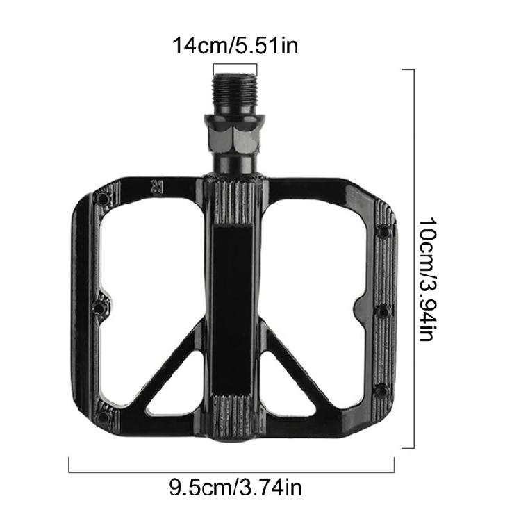 Flat Pedal Sealed Bearing Nonslip Aluminum Alloy Bicycles Pedals Cycling Platform Pedals for Road Bike Cycling