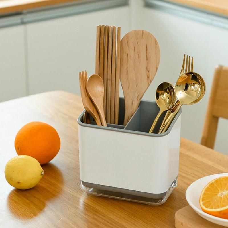 Household Multi-Functional Tableware Rack  Kitchen Tableware Drain Rack  Chopsticks Rack  Spoon  Chopsticks  Fork  Storage Rack
