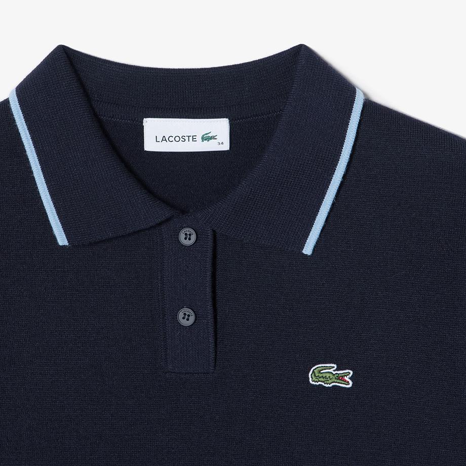 [lacoste] Women's Basic Polo Sweater AH813E-54NFHDE