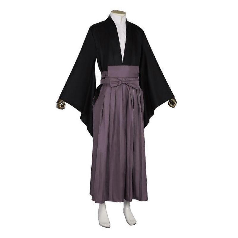 Toilet-Bound Hanako-Kun Cosplay Costume Set Cosplay Outfit  Tsukasa Yugi Inspired Kimono Outfit With Pleated Hakama Pants With Detailed Accessories Fo