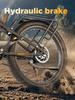 PULUMA PE86 Electric Bicycle 26*3.0 Fat Tire 48V20AH Battery 2000W Motor 50KM/H Torque Sensor Electric Bike Throttle Ebike VTT
