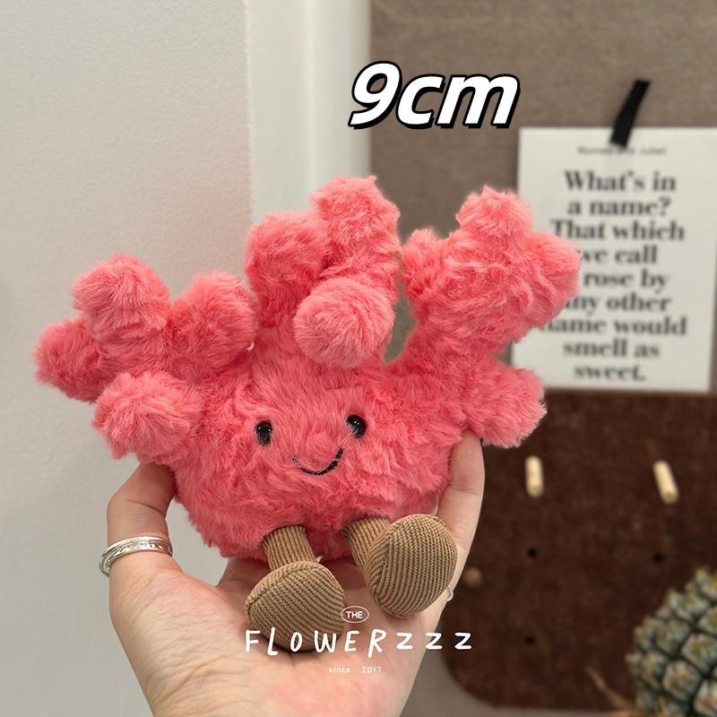 JELLYCAT Lemonade Coconut Plushies Very Soft Palm Tree Red Coral Plush Toy Cartoon Doll Home Decor Xmas Gifts Girl