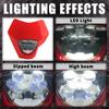 For Gas Ga EC 250 250F 300F EX 300 350F 450F MC 450 2026-2026 Head Light Motocross Tuning Enduro Motorcycle LED Headlight Panel