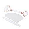Jadestone Roller Massage Gua Sha Set Manual Double Heads Jadestone Roller Massage Scraping Set