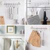 10pcs Unique Twist Design Bag Hanger Purse Hanger for Closet, Purse Hooks Closet Rod Hooks for Hanging Bags Handbags Belts Scarves Hats Clothes