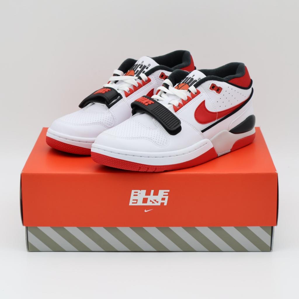 DZ6763-101 Billie Eilish A Nike Air Alpha Force 88 Fire Red and White
