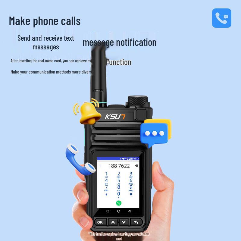 KSUN ZL63 Global Public Network Walkie-Talkie (CN version)