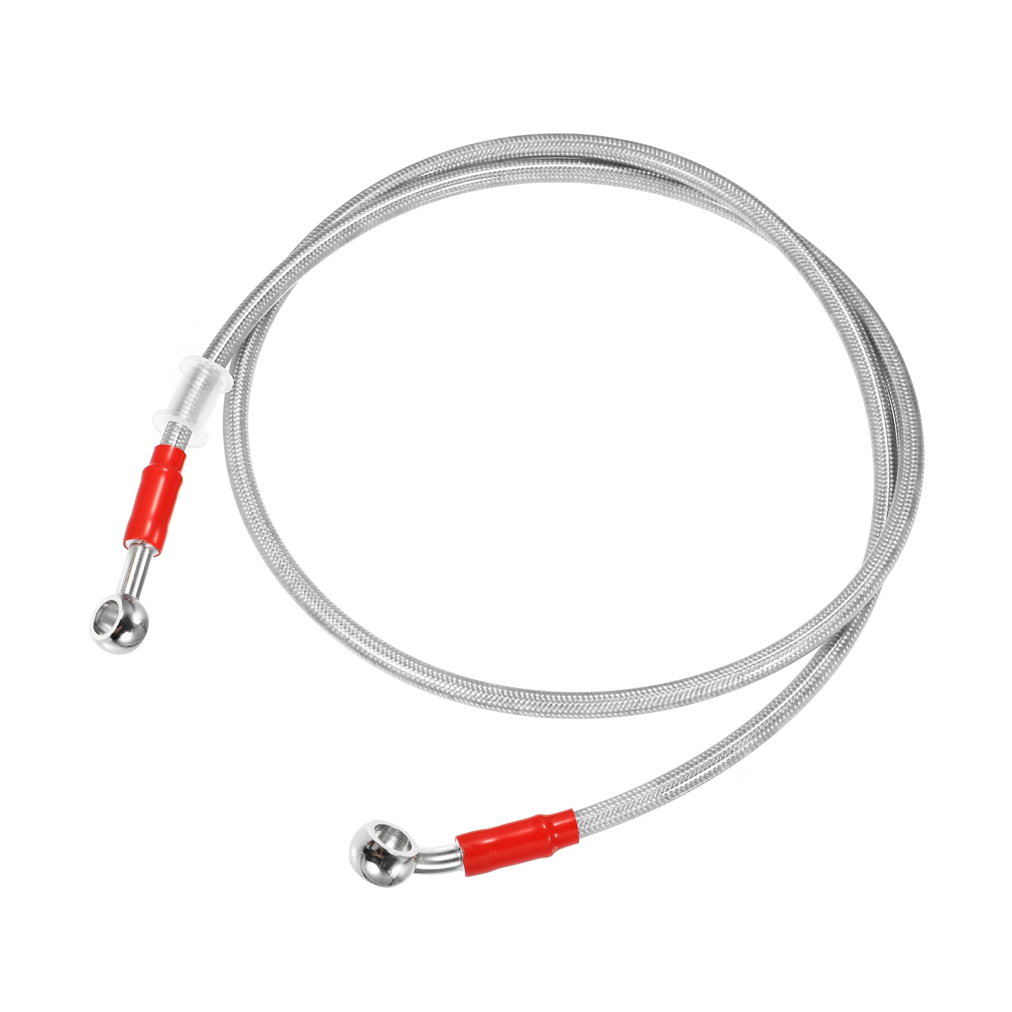 

X AUTOHAUX Brake Hose Motorcycle Mesh Hose Clutch Hose Mesh Hose Silver 28° 120cm 120cm серебряный