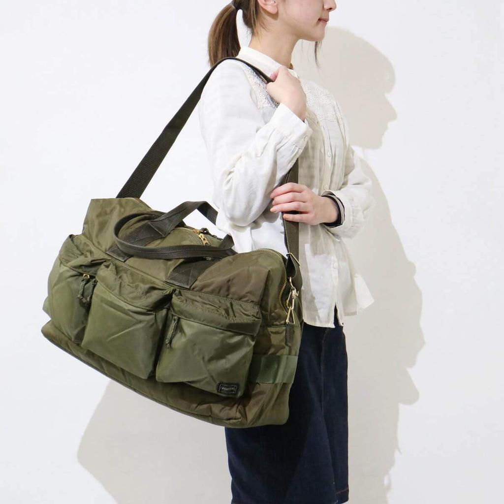 FORCE Boston Bag 2WAY DUFFLE BAG [Porter] 855-05900 Black/10