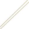 TIFFANY&Co. Open heart Necklace K18 yellow gold 4.35g Women Used