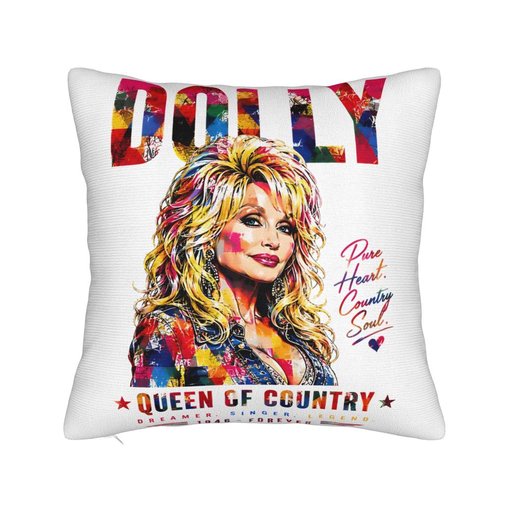 RIP Dolly Parton Pillow Cover Merch Soft Cushion Cover Gift Pillow Case Cover Home Multi Size