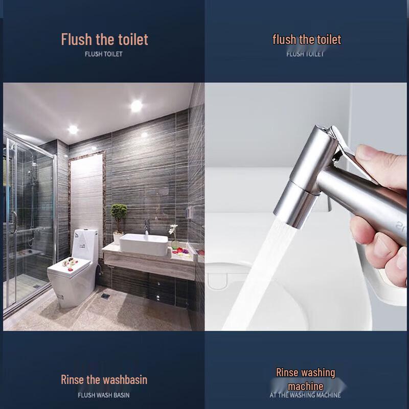 Dier Pressurized Toilet & Bidet Sprayer Kit