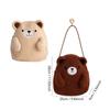 Soft Panda Shoulder Bag Sweet Student Schoolbag Plush Rabbit Handbag  Travel/Outdoor