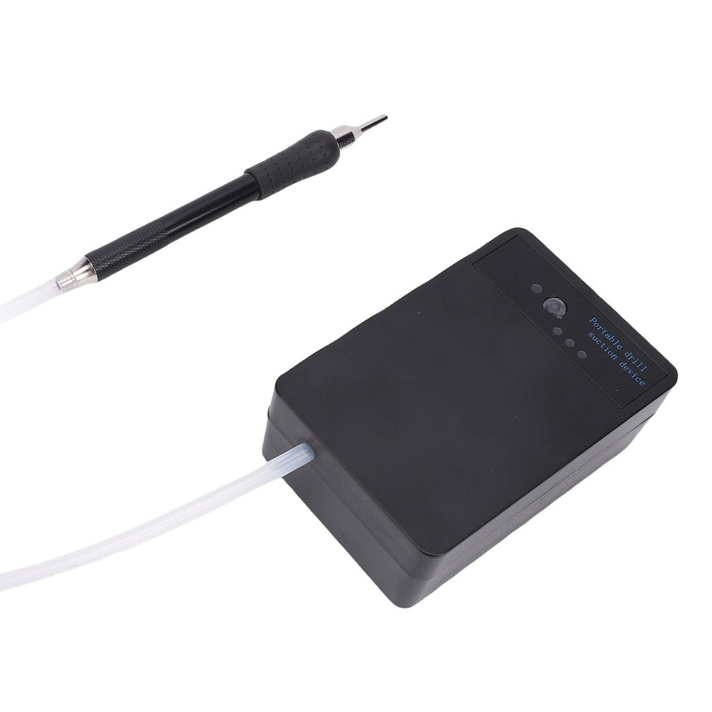 Electric Art Painting Pen, 1500mAh Re able Vacuum Pump Pen with Storage Tray, Low Noise Art Vacuum Pen Tool Kit, No Wax N