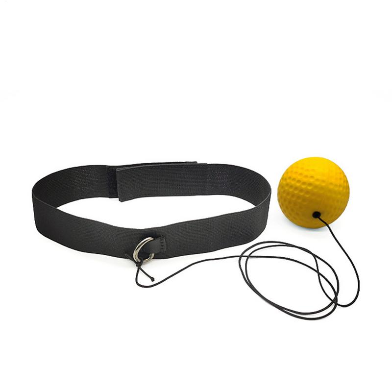Boxing Speed Ball Head-mounted PU Punch Ball MMA San da Training Hand Eye Reaction Home Sandbag Fitness Boxing Equipment