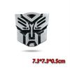 Car 3D Car Stickers Transformer Badge Decepticon Emblem Tail Decal Cool Autobots Logo Car Styling Motorcycle Car Accessories