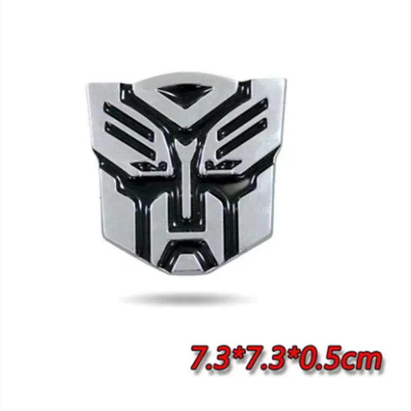 Car 3D Car Stickers Transformer Badge Decepticon Emblem Tail Decal Cool Autobots Logo Car Styling Motorcycle Car Accessories