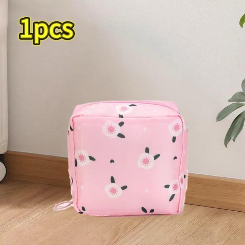Multi Function Portable Sanitary Pad Storage Bag Tampon Pouch Napkin Cosmetic Bags Organizer Makeup Bags Girl Hygiene Pad Bags