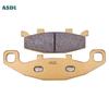 Motorcycle Front Rear Brake Pads for Kawasaki KLE250 ZR250 ZZR250 EX250 H1-H13 GPZ500 EX 500 D1-D7 KLE500 KL650 KLE 250 500